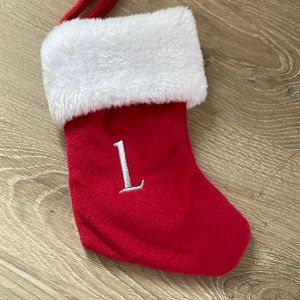 Christmas Stocking Gift Card Holders Letter L